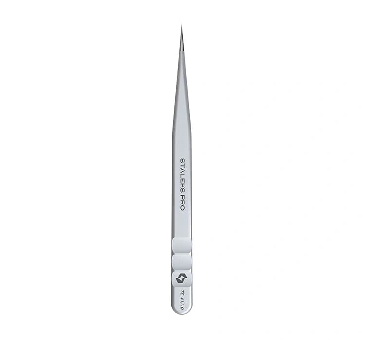 Pro Expert Lash Brow profesjonalna pęseta do rzęs prosta TE-41/10