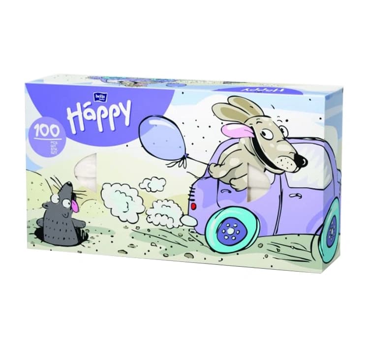 Baby Happy chusteczki higieniczne w kartoniku