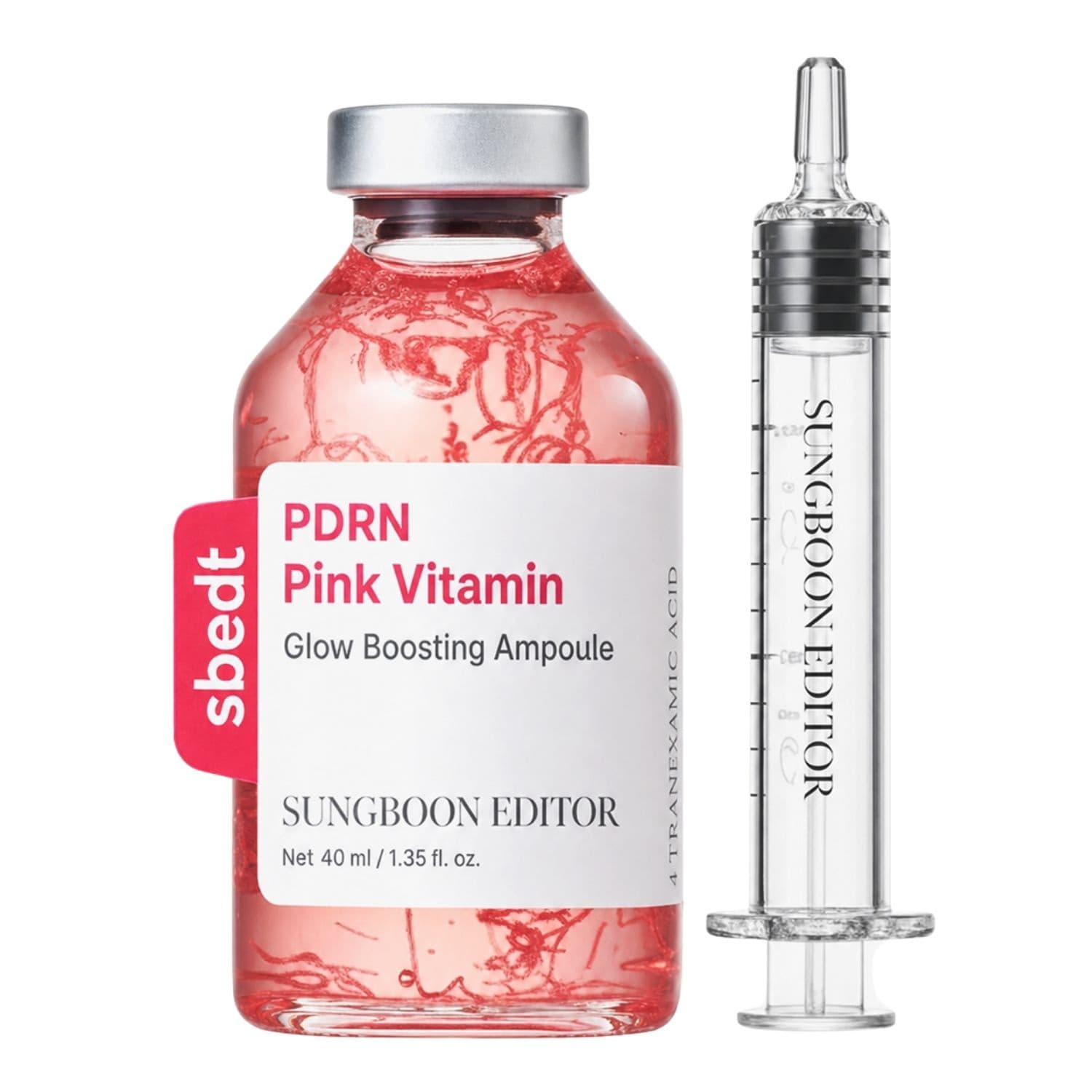 PDRN Pink Vitamin Glow Boosting Ampoule rozświetlające serum do twarzy z PDRN