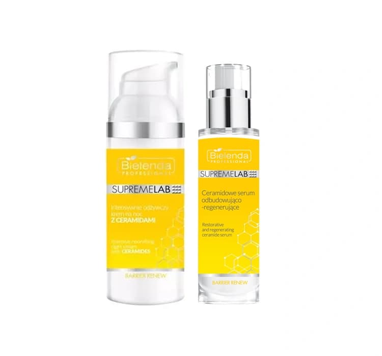 Supremelab Barrier Renew zestaw serum + krem na noc