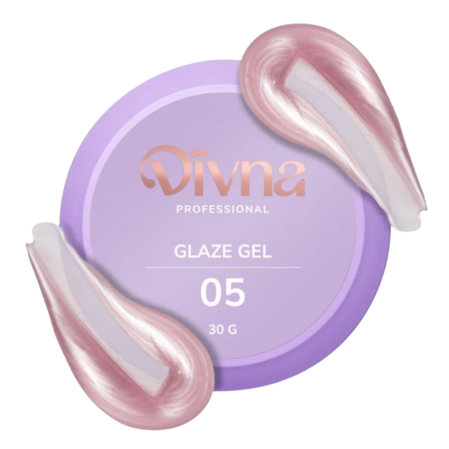 Glaze Gel twardy samopoziomujący żel budujący do paznokci 05