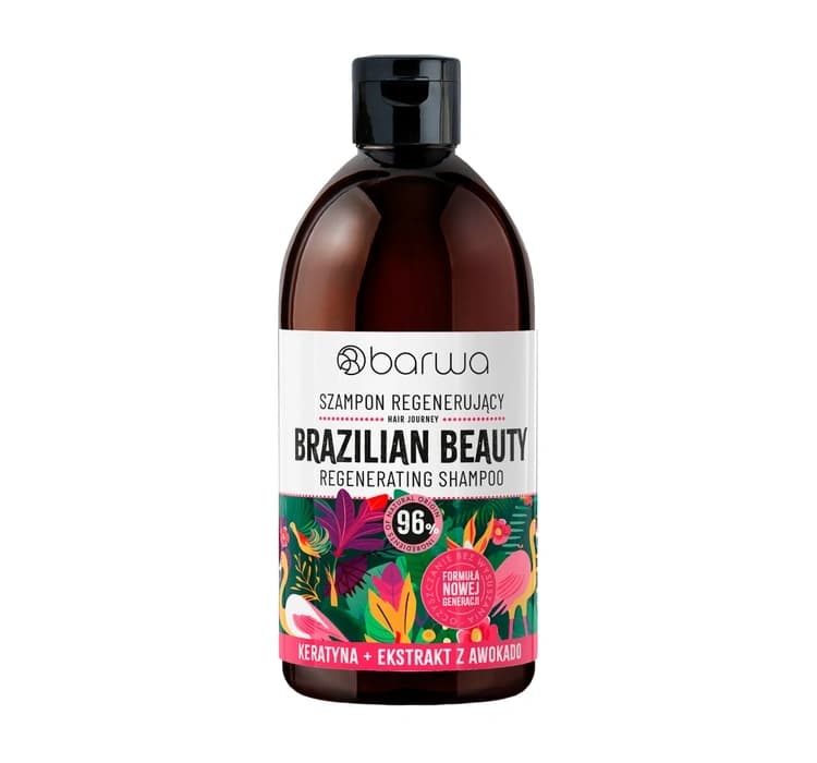 Hair Journey regenerujący szampon do zniszczonych i łamliwych włosów Brazilian Beauty