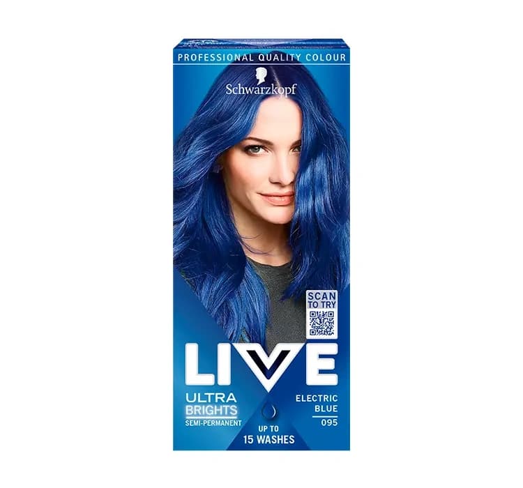 LIVE Ultra Brights or Pastel koloryzacja półtrwała 095 Electric Blue