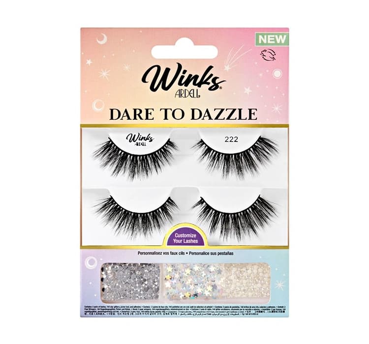 Winks Dare To Dazzle sztuczne rzęsy na pasku 222