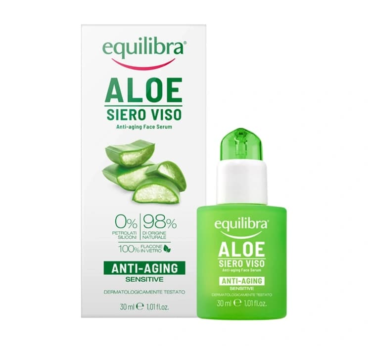 Aloe przeciwstarzeniowe serum do twarzy