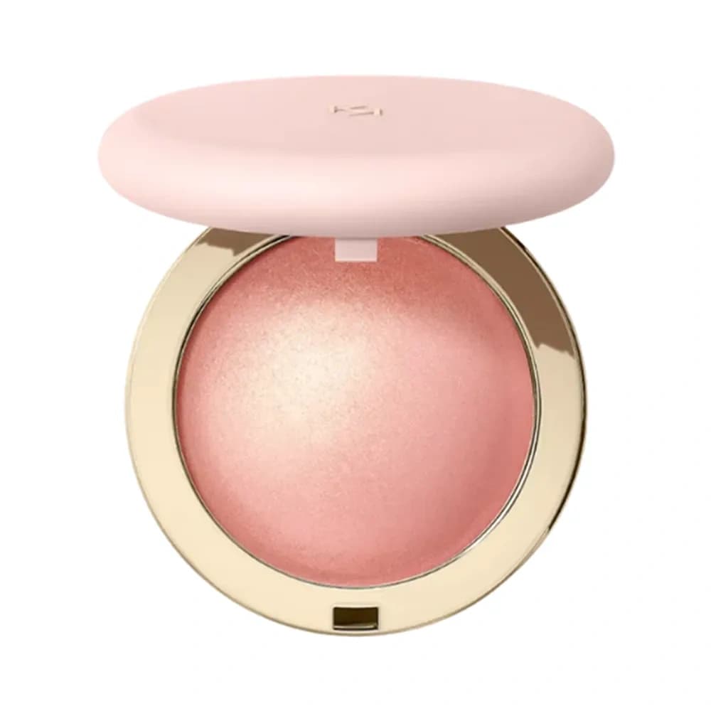 Hug Couture Cheek Dewlight Highlighting Blush rozświetlający róż w pudrze 03 Cushion Coral