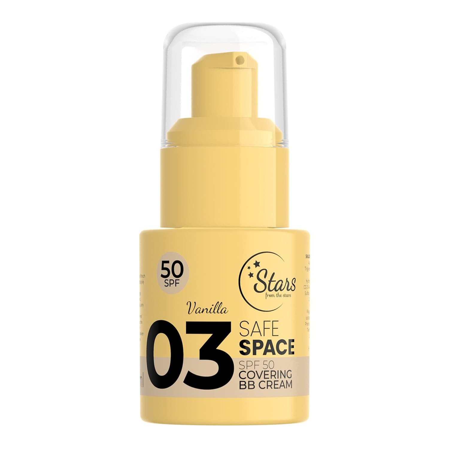 Safe Space kryjący krem BB SPF50 03 Vanilla