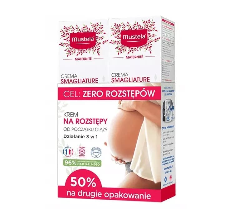 Maternite krem na rozstępy dla kobiet w ciąży