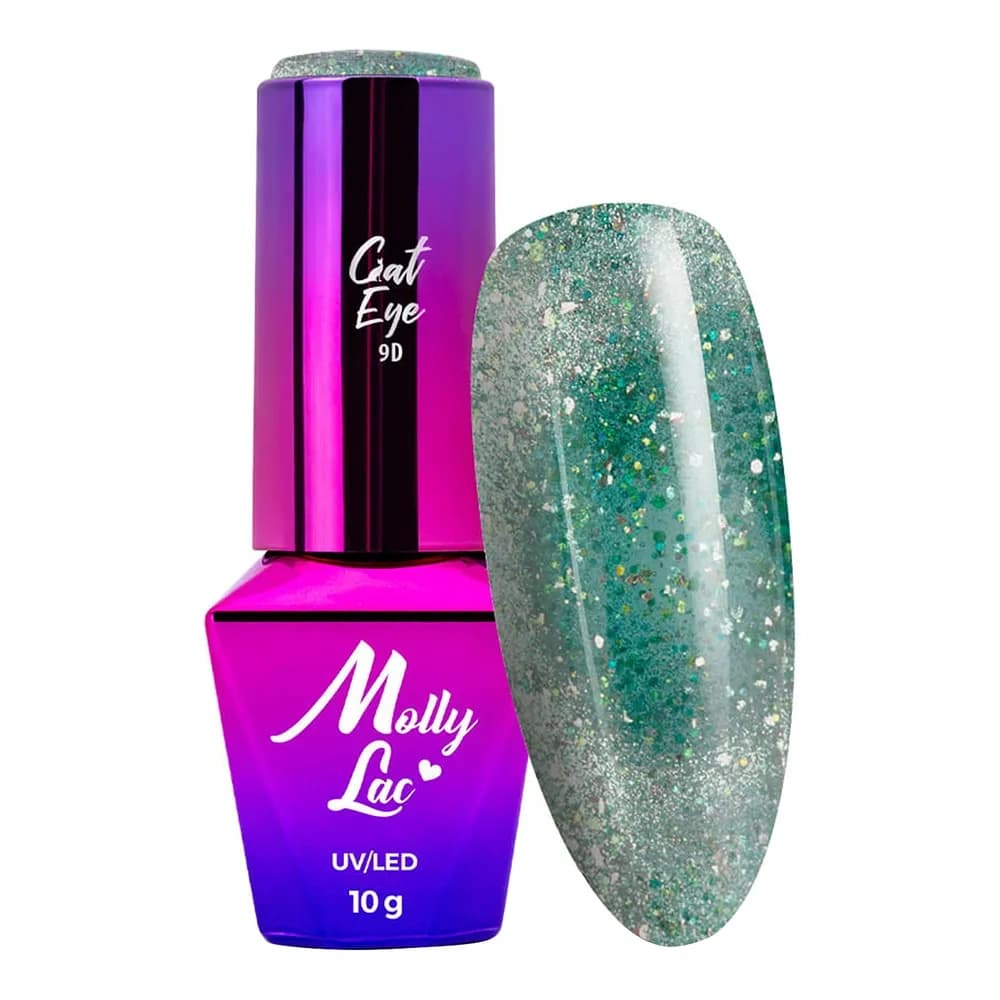Molly Lac Cat Eye Foxy Eye lakier hybrydowy 556 Eye Of The Ocean