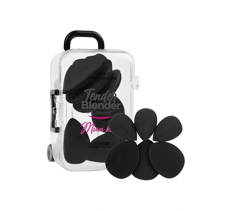 Tender Blender MUA Kit zestaw mini aplikatorów do makijażu Czarny