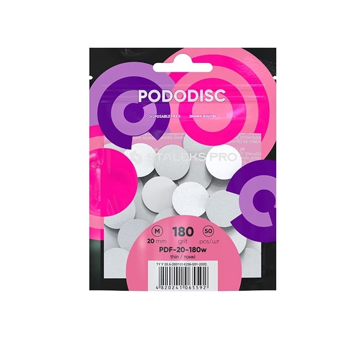 Pro Pododisc wymienne nakładki ścierne do pododysku M/20 mm 180 grit