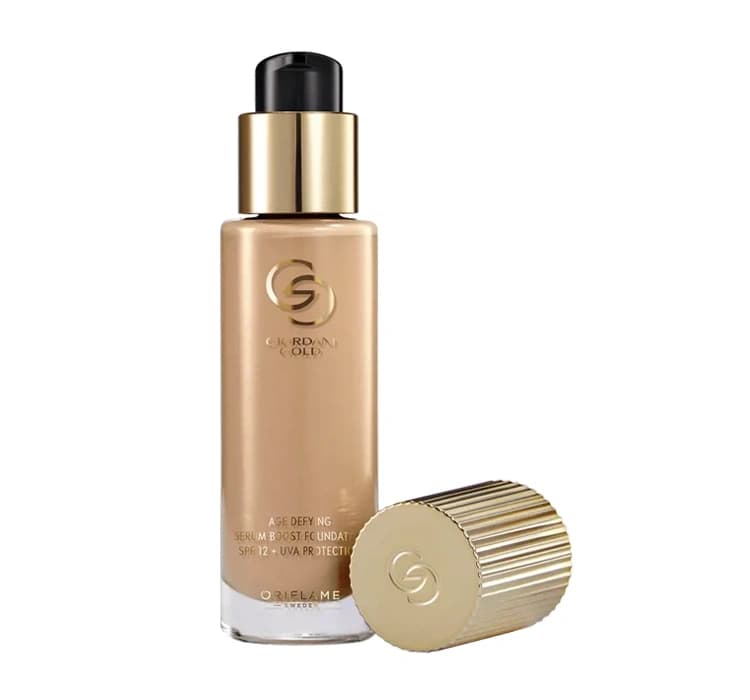 Giordani Gold Age Defying SPF12 podkład z serum Beige Warm