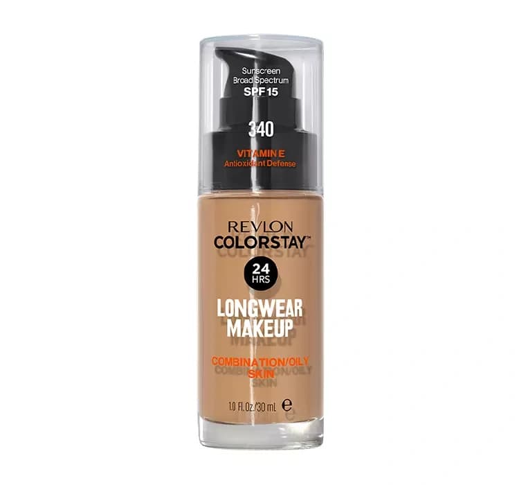 Colorstay podkład z witaminą E do cery tłustej 340 Early Tan