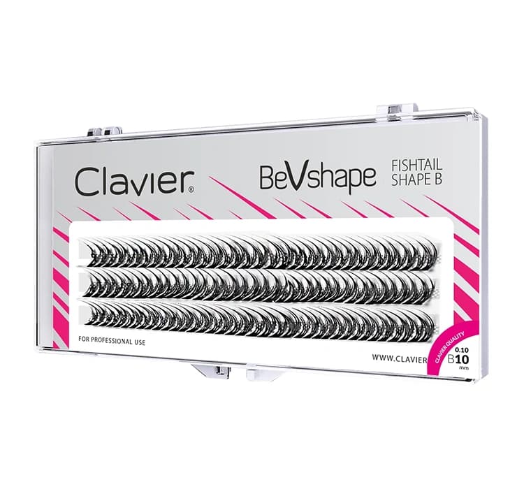 Bevshape kępki sztucznych rzęs B 10 mm