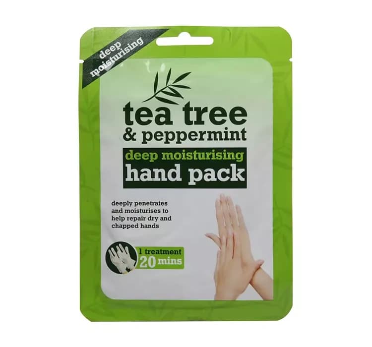 Tea Tree & Peppermint zabieg w formie rękawiczek