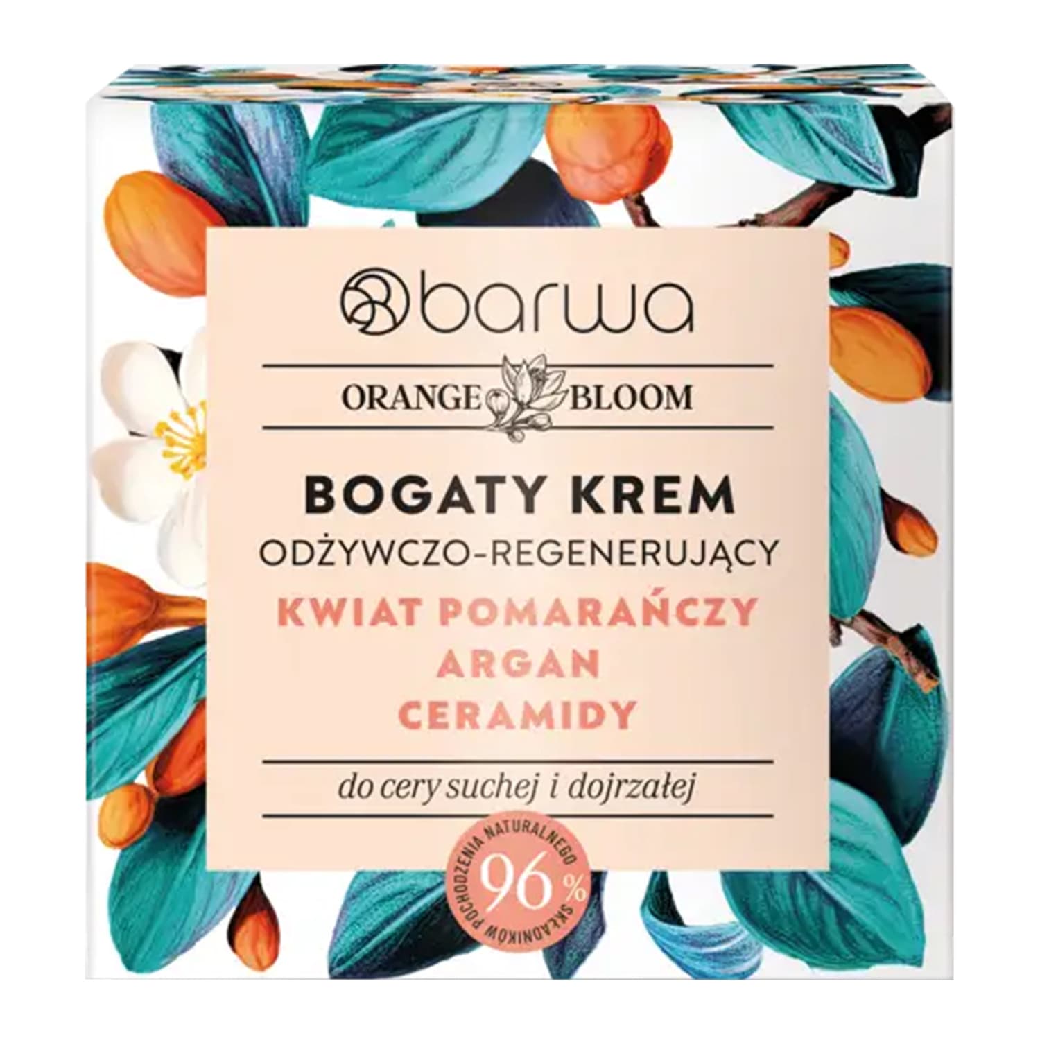 Orange Bloom bogaty krem odżywczo-regenerujący z ceramidami