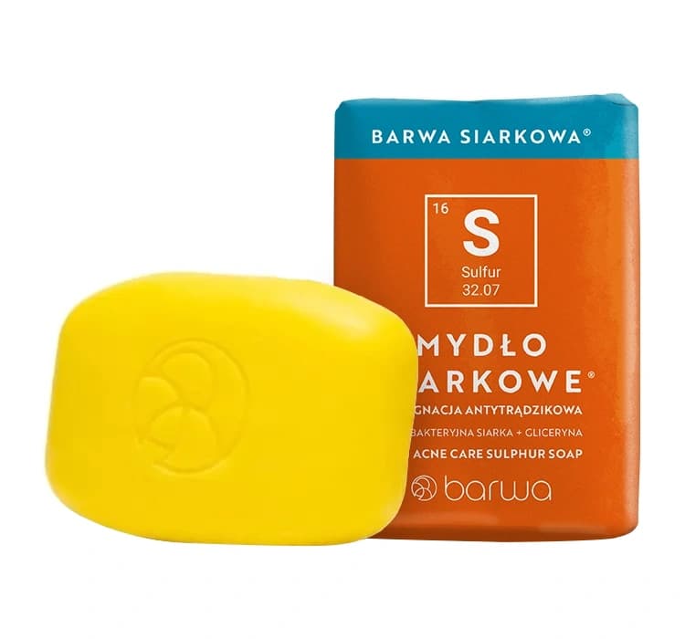 Siarkowa mydło siarkowe w kostce