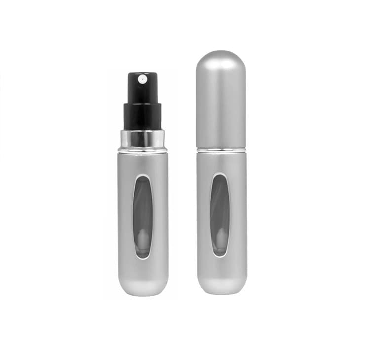 atomizer podróżny do perfum Srebrny