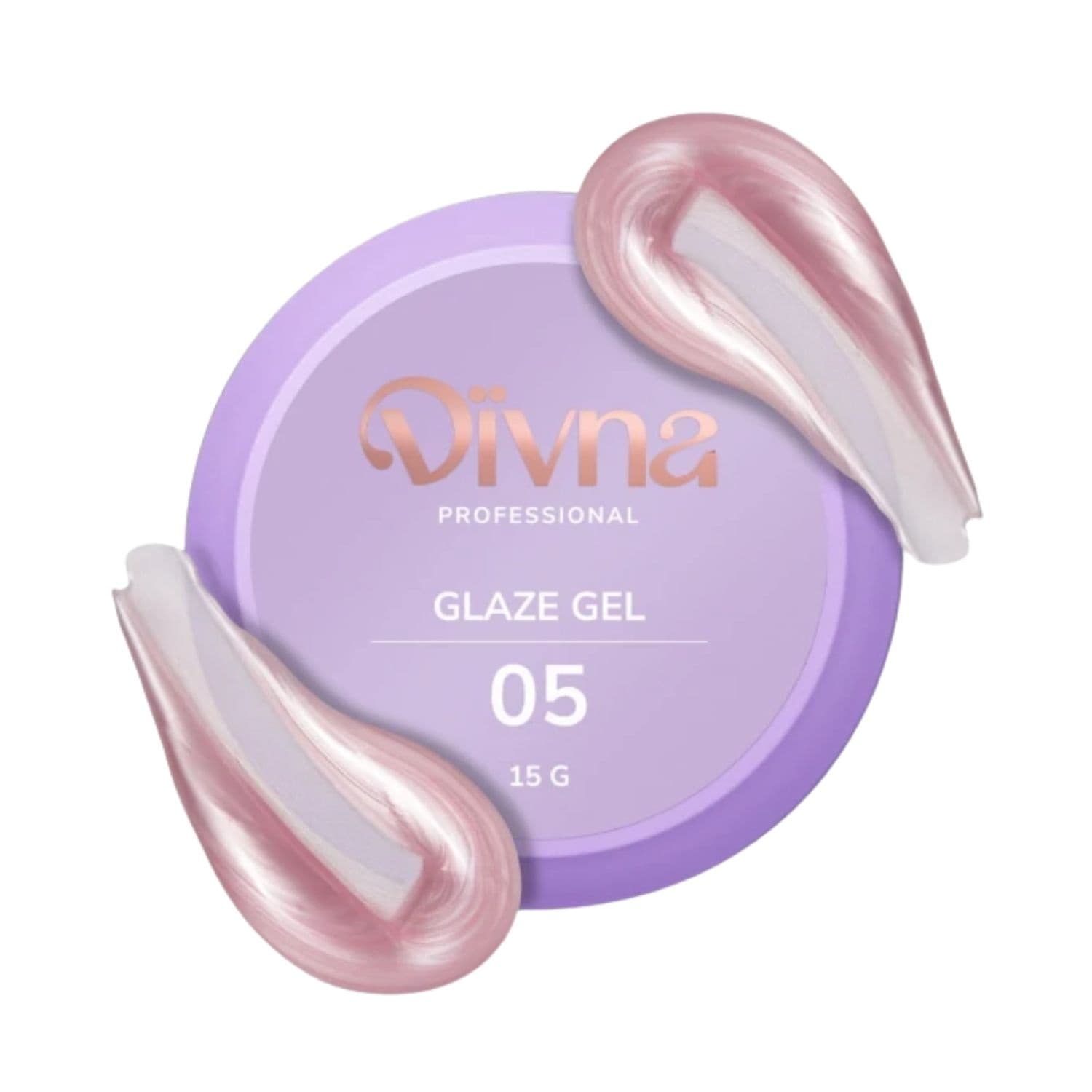Glaze Gel twardy samopoziomujący żel budujący do paznokci 05