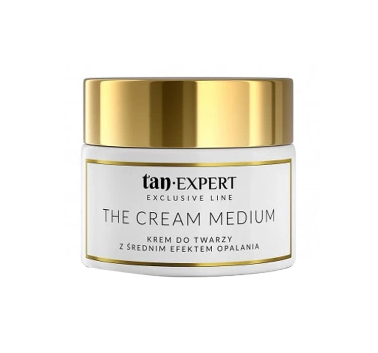 Exclusive Line The Cream Medium krem do twarzy z średnim efektem opalania
