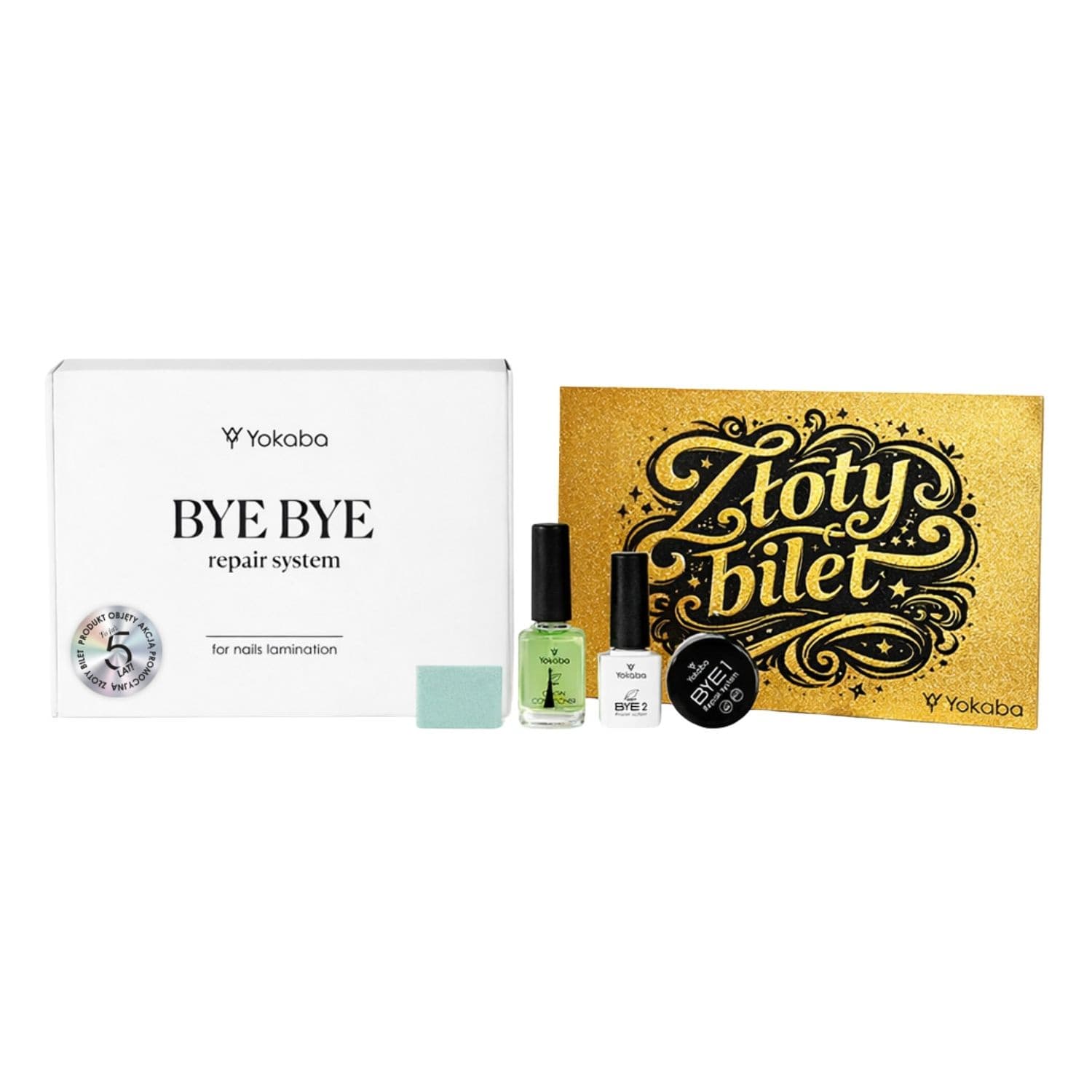 ByeBye Repair System Origin zestaw do laminacji paznokci
