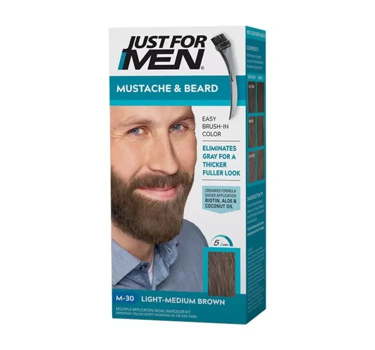 żel koloryzujący do włosów i brody M-30 Light-Medium Brown