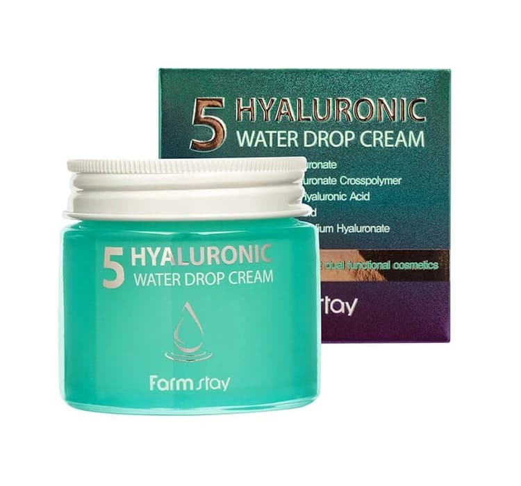 Farmstay Hyaluronic 5 nawilżający krem z kwasem hialuronowym