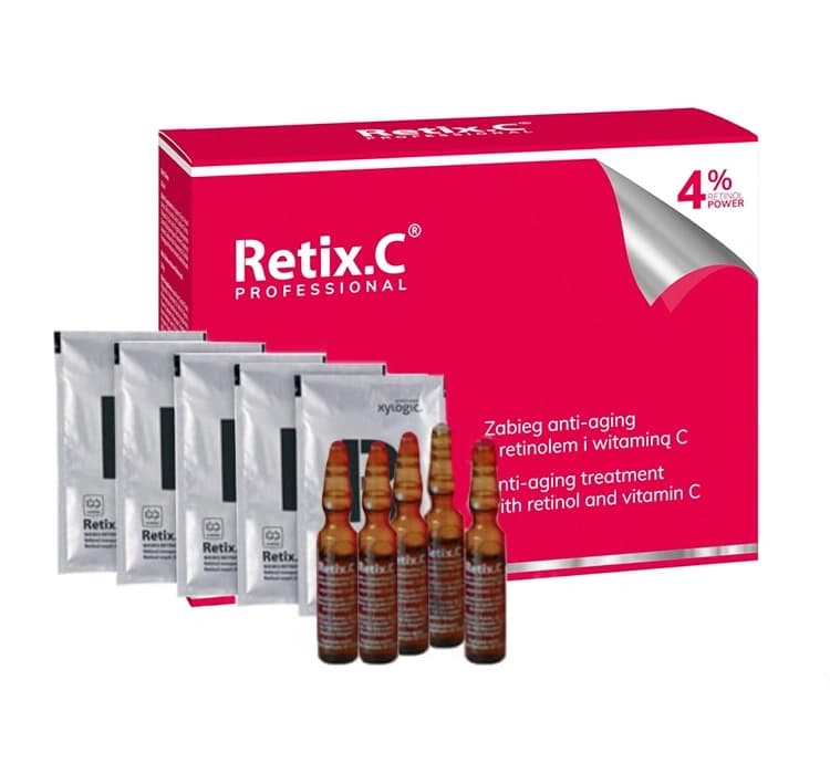 RETIX C ZABIEG ANTI-AGING Z RETINOLEM I WITAMINĄ C 5x +
