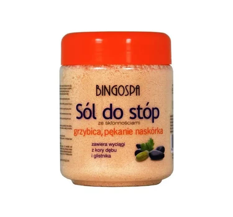 sól do stóp ze skłonnościami do grzybicy