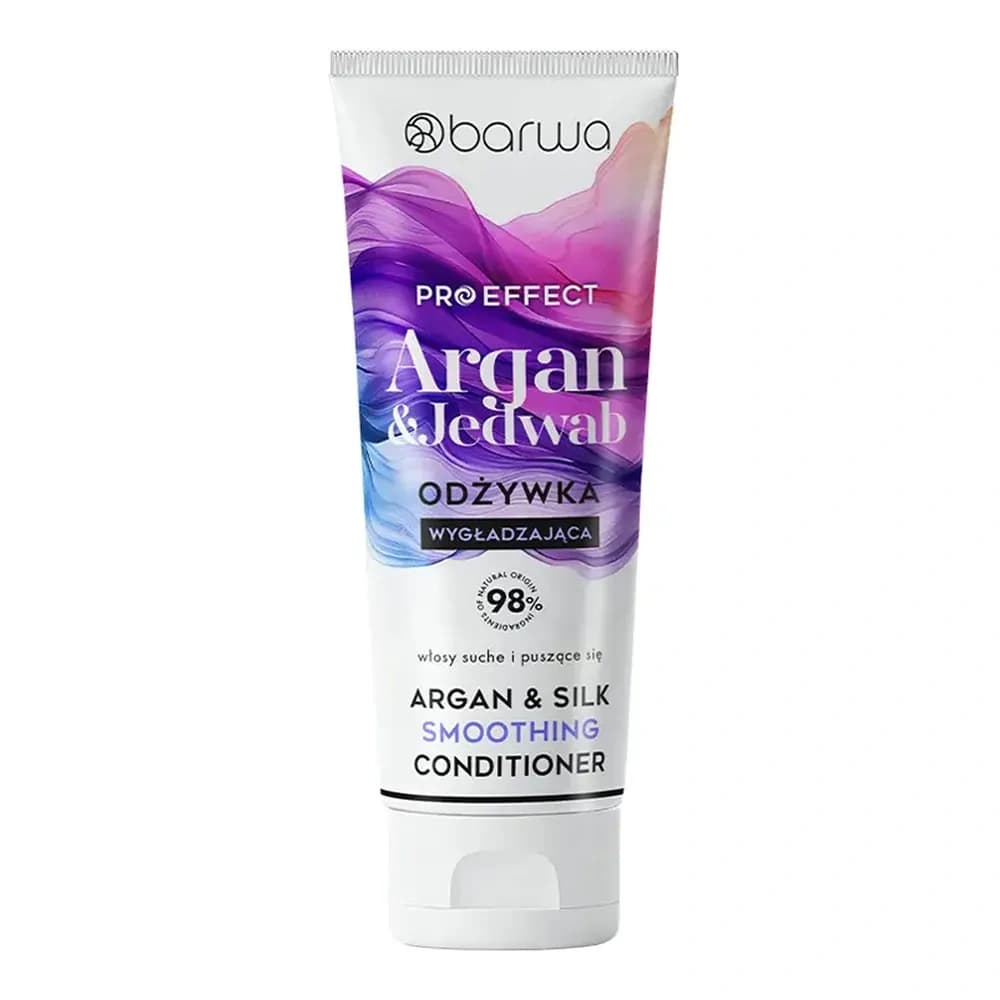 Pro Effect wygładzająca odżywka do włosów suchych i puszących się Argan & Jedwab