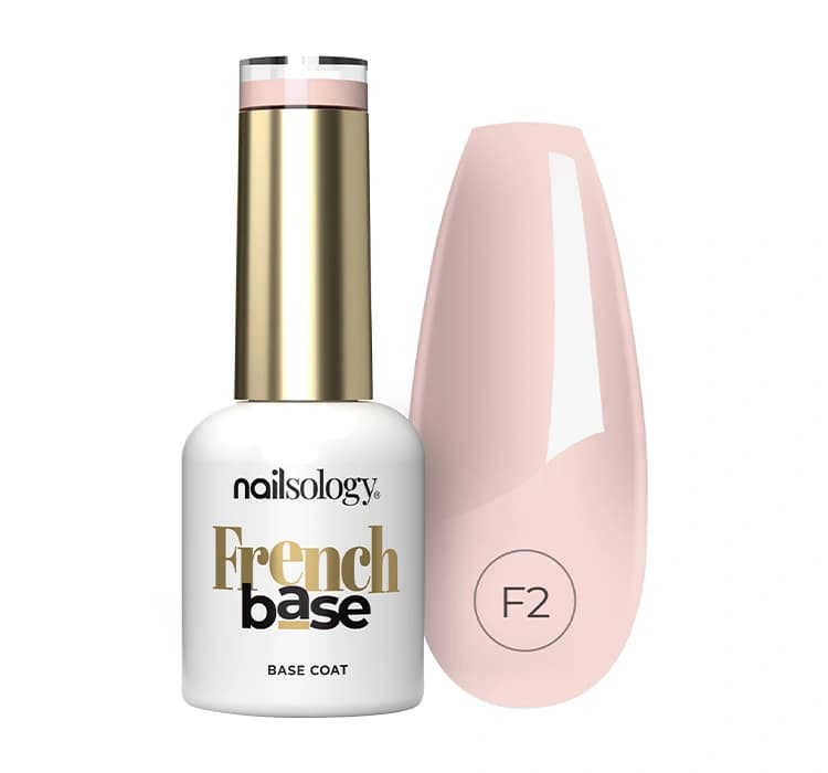 Nailsology French Base kolorowa baza hybrydowa F02 Cotton Candy