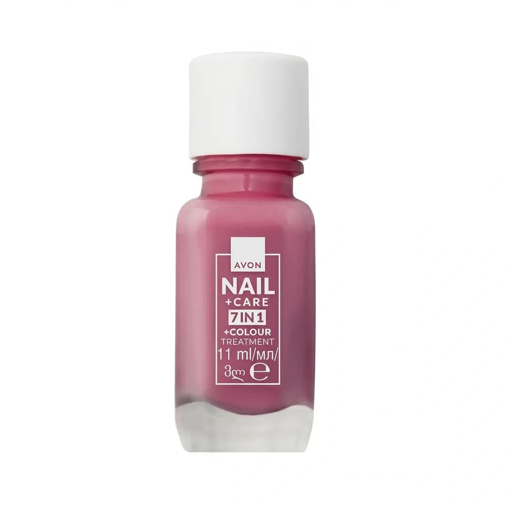 Nail + Care 7in1 lakier do paznokci z odżywką Purple Harmony