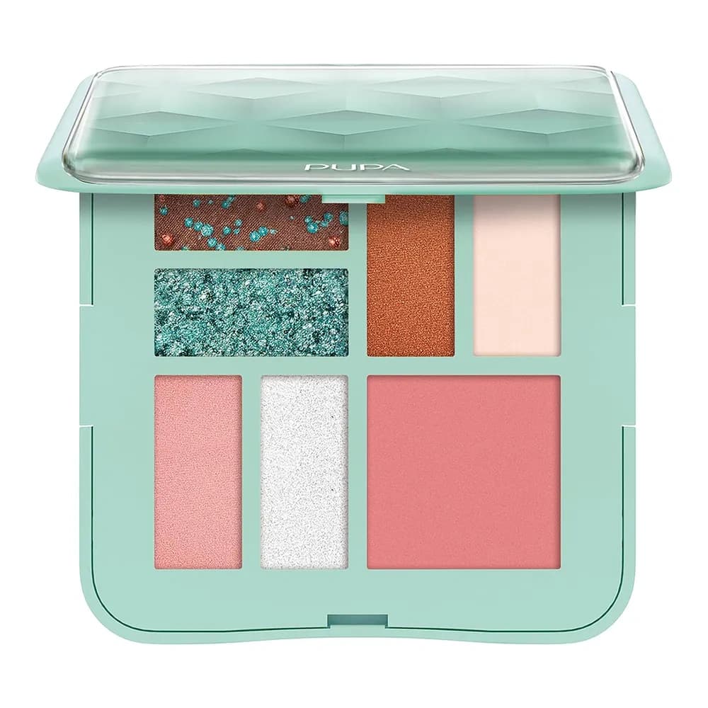 Milano Tiffany Shades paleta do makijażu S 001 Aqua