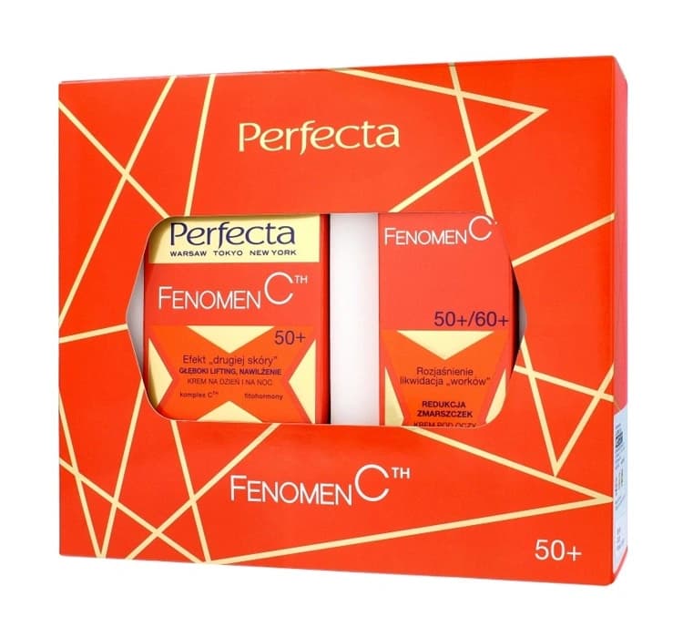 FENOMEN C 50+ ZESTAW PREZENTOWY DO PIELĘGNACJI KREM DO TWARZY + KREM POD OCZY