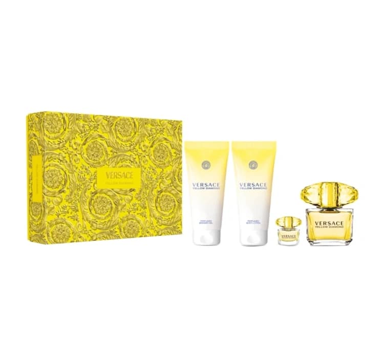 Yellow Diamond woda toaletowa spray + + żel pod prysznic + balsam do ciała