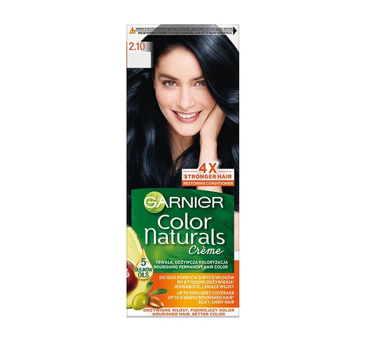 Color Naturals Creme trwała koloryzacja 2.10 Jagodowa Czerń