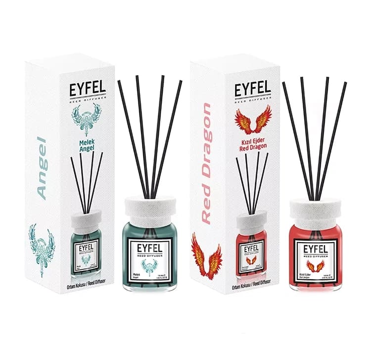 zestaw odświeżacz powietrza patyczki zapachowe Angel + Red Dragon