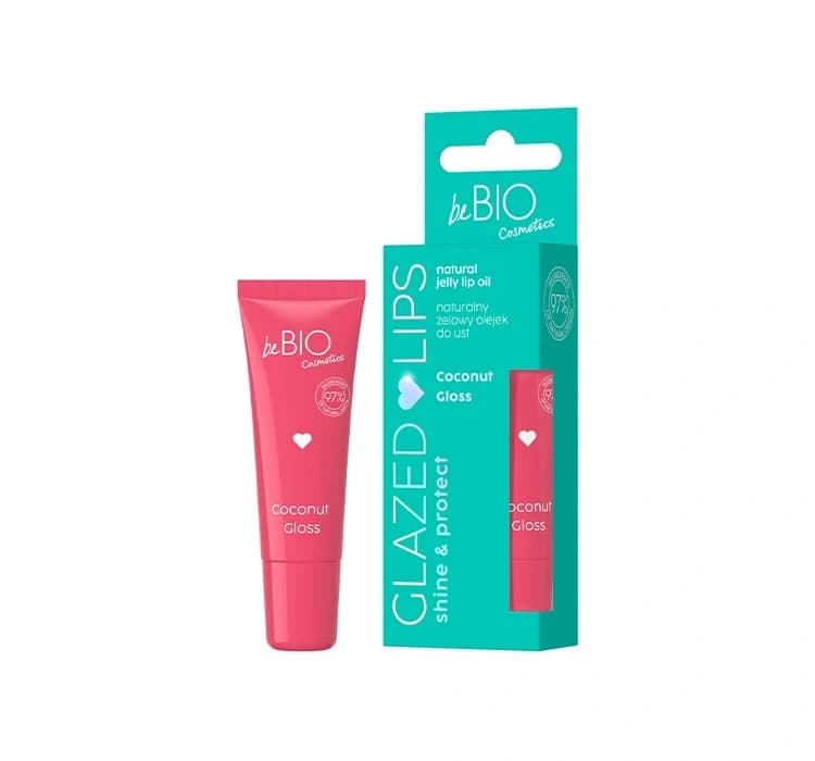 Glazed Lips Shine&Protect naturalny żelowy olejek do ust Coconut Gloss