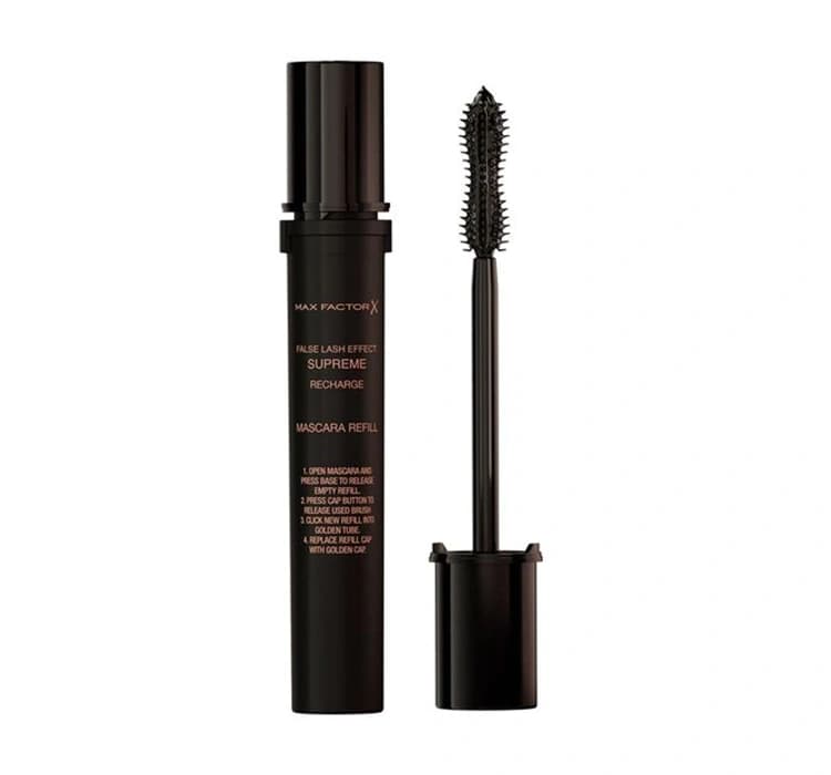 False Lash Effect pogrubiający tusz do rzęs z keratyną Black Refill