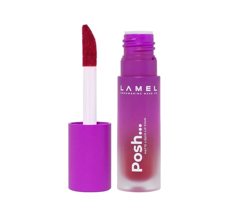 Lamel Posh Matte Liquid Lip Stain pomadka do ust 407 Wine Red