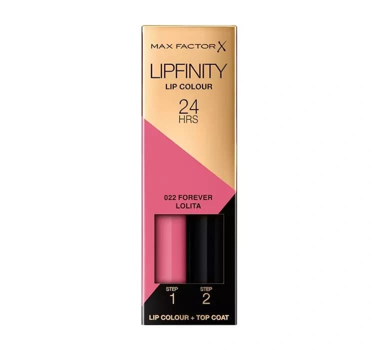 Lipfinity pomadka 022 Forever Lolita + Top Coat