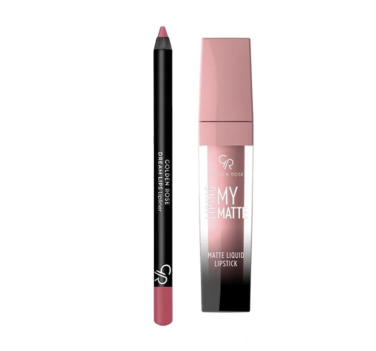 zestaw pomadka Liping My Matte + konturówka Dream Lips