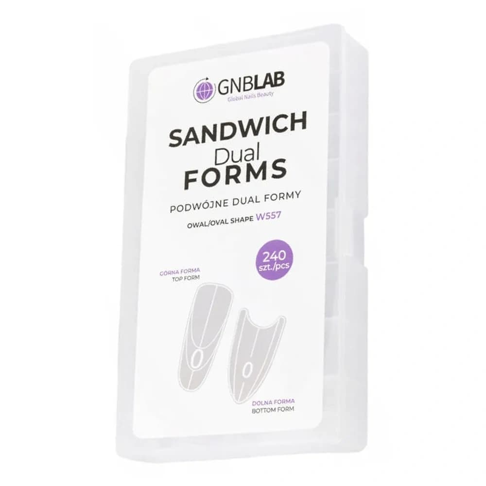 Sandwich Dual Forms podwójne dual formy W557 owal