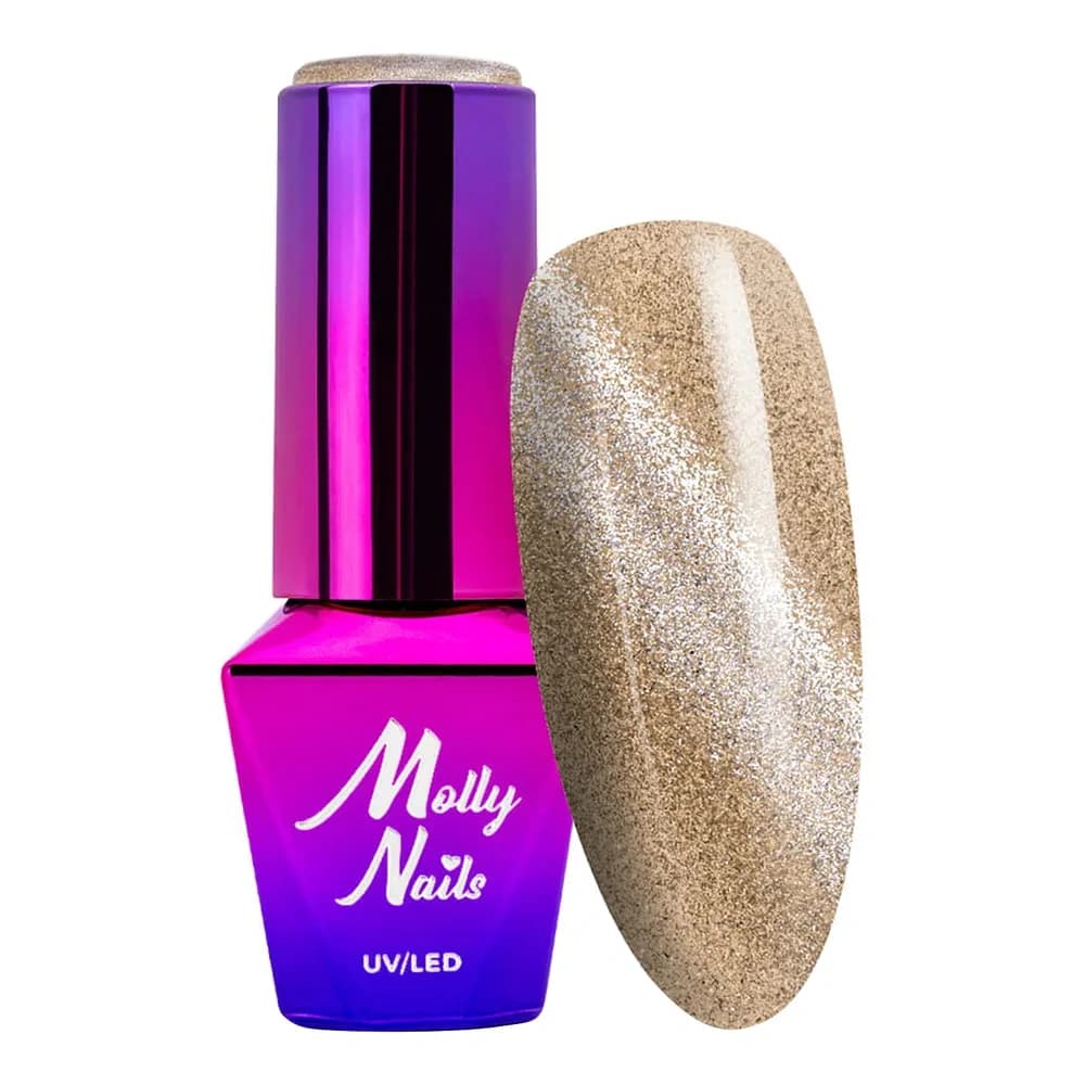 Molly Nails Cat Eye Womanity lakier hybrydowy 444 Ginger
