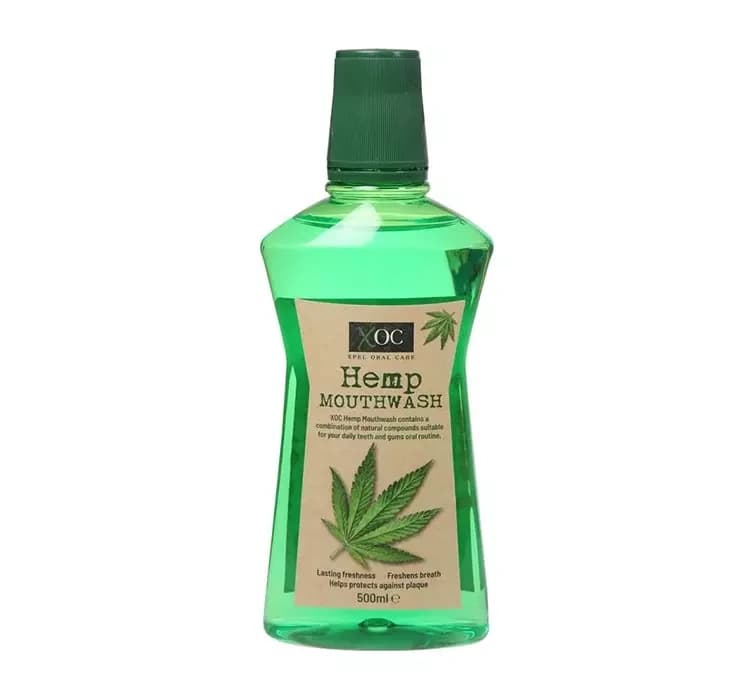 XOC Hemp mouthwash płyn do płukania jamy ustnej