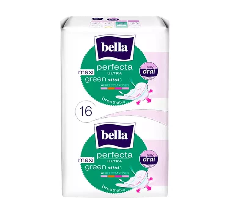 Perfecta Ultra Maxi Green podpaski higieniczne ze skrzydełkami