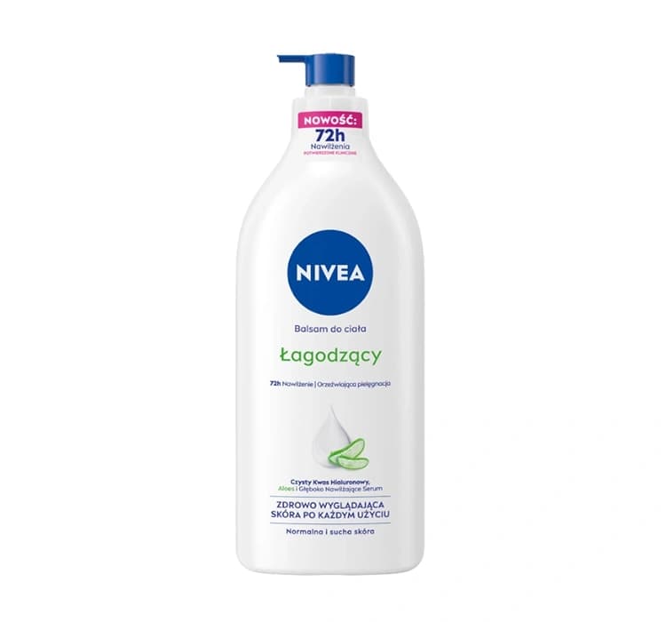 łagodzący balsam do ciała z aloesem do skóry suchej i normalnej