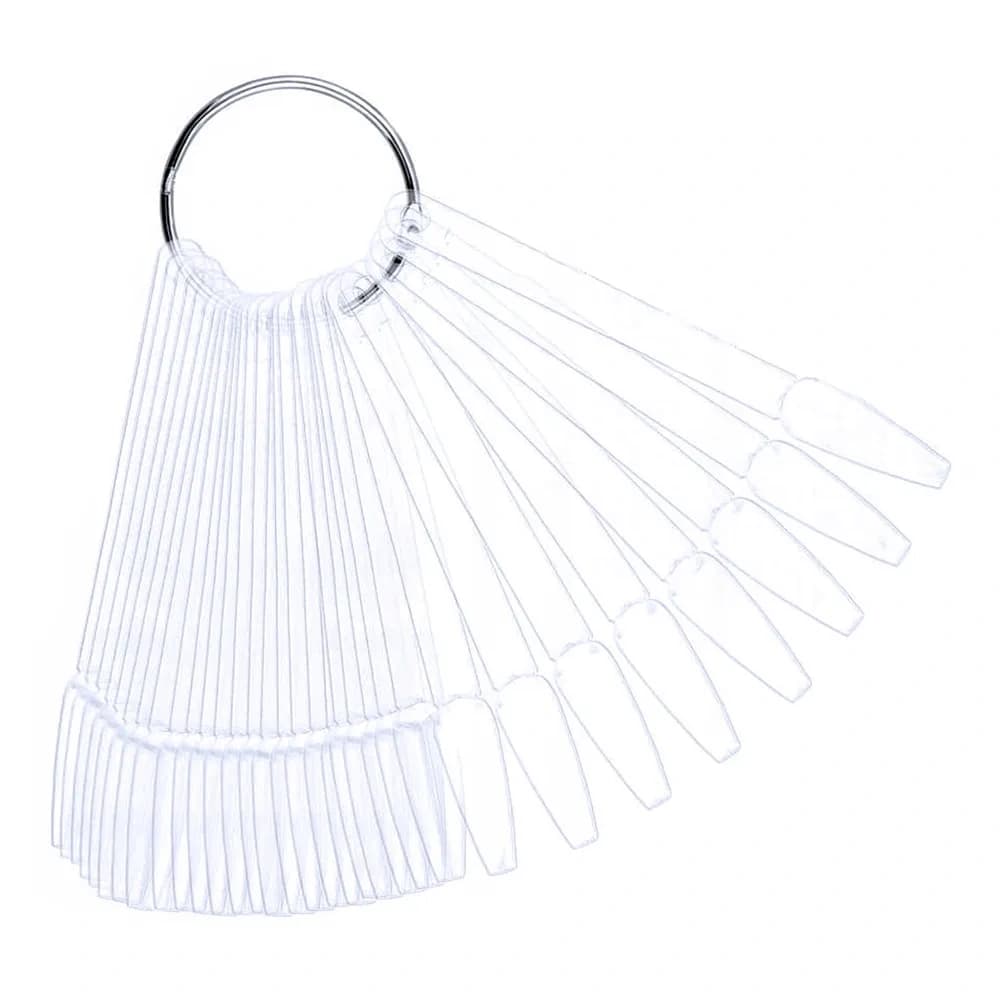 Wzornik próbnik lakierów na kole ballerina Transparentny