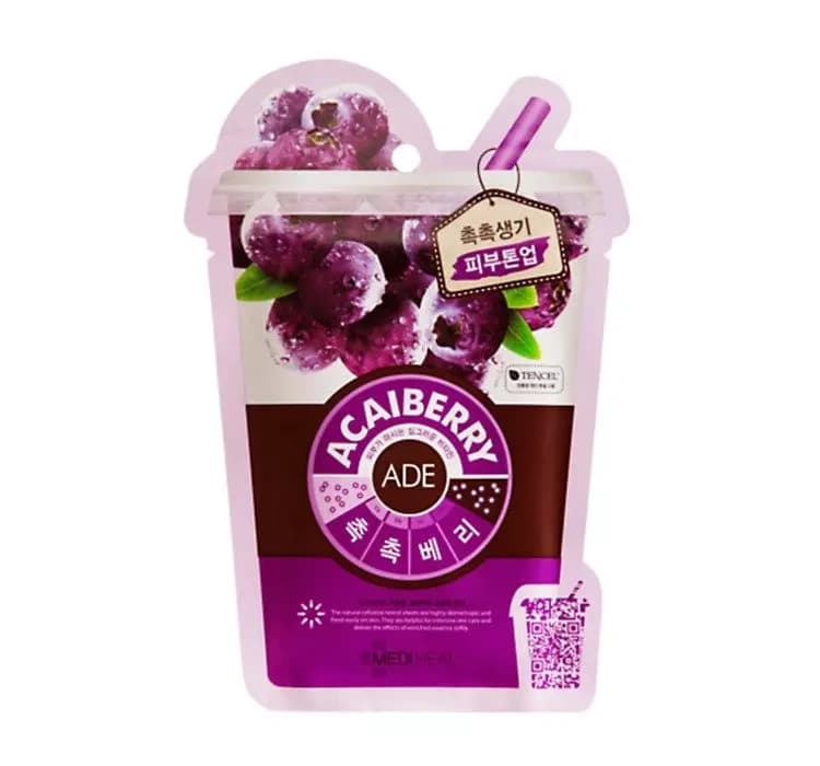 Vita maska tonizująca z jagodami Acai