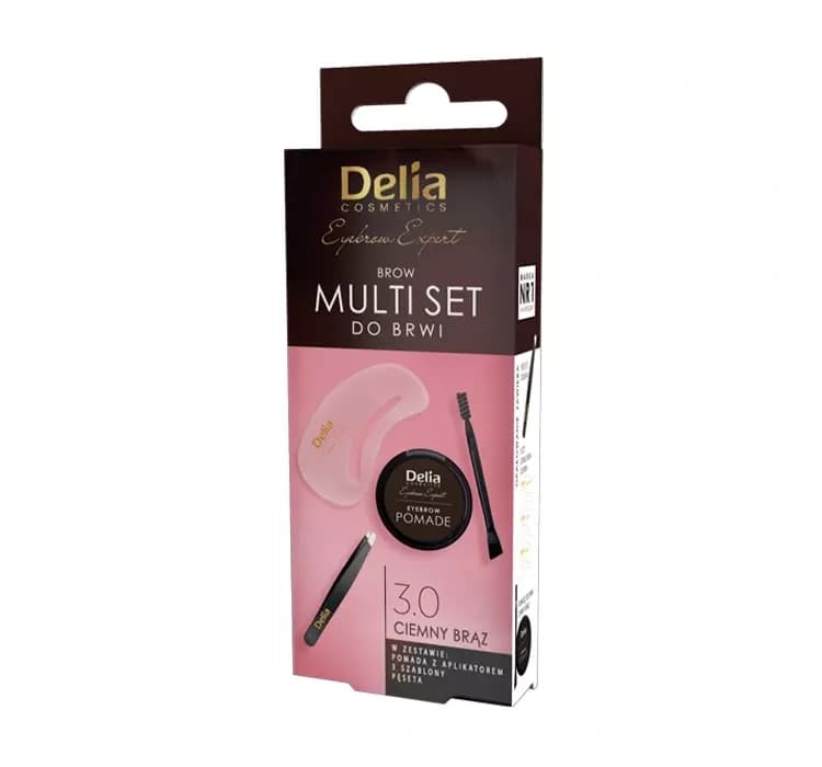 Cosmetics zestaw do stylizacji brwi 3.0 Ciemny Brąz